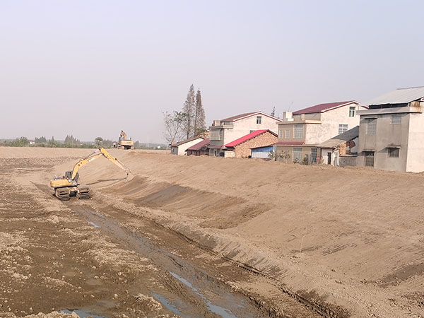 洞庭湖北部地區分片補水二期工程益陽(yáng)市大通湖南部水系連通工程（沅江部分）第一標段工程總承包堤防修坡